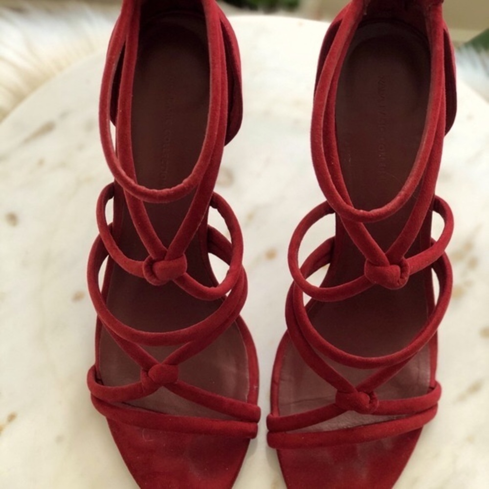 Zara strappy high heeled sandals